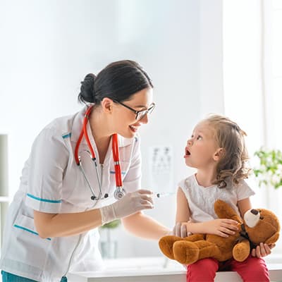 Advanced healthcare system with modern hospitals